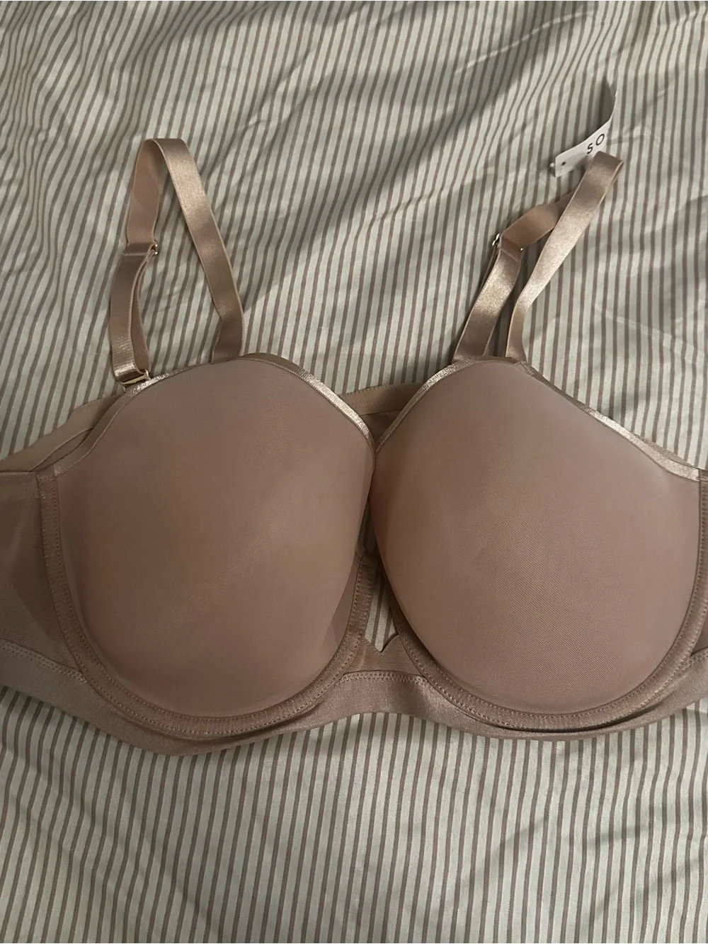 NWT Soma Women’s  42D Lightest Lift Smooth Perfect Coverage Bra Warm Amber Plus